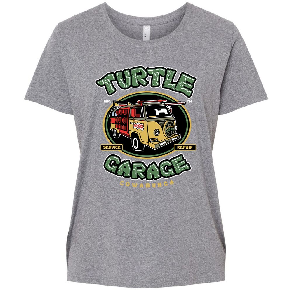 Ladies Curvy Jersey - 9WZ1L7PZ - Granite Heather - 9