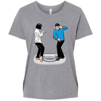 Ladies Curvy Jersey - QJUCVM3B - Granite Heather - 9