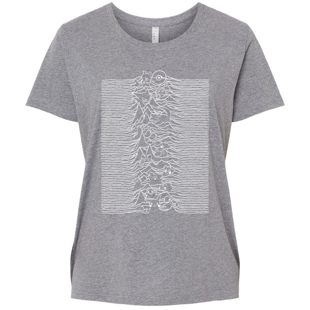 Ladies Curvy Jersey - GEQE73Y9 - Granite Heather - 9