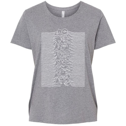 Ladies Curvy Jersey - GEQE73Y9 - Granite Heather - 9