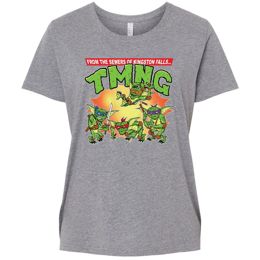 Ladies Curvy Jersey - WB6G26E7 - Granite Heather - 9