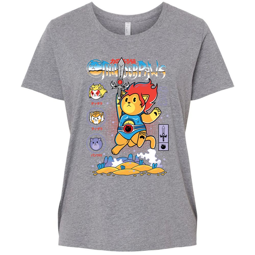 Ladies Curvy Jersey - AKNKJWJE - Granite Heather - 9