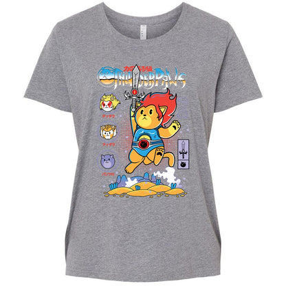 Ladies Curvy Jersey - AKNKJWJE - Granite Heather - 9