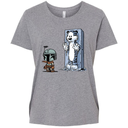 Ladies Curvy Jersey - 7TEN6JSH - Granite Heather - 9