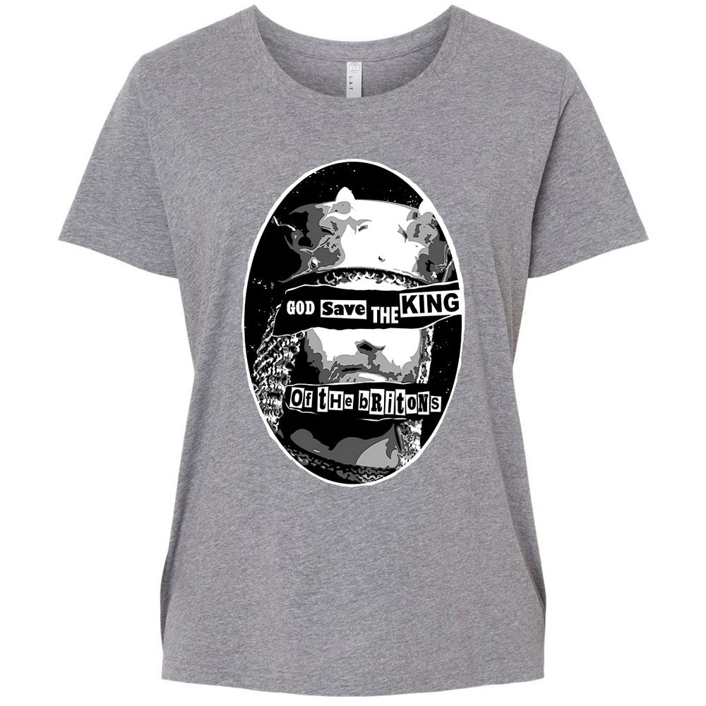 Ladies Curvy Jersey - AM96DJAZ - Granite Heather - 9