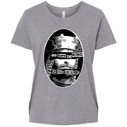 Ladies Curvy Jersey - AM96DJAZ - Granite Heather - 9