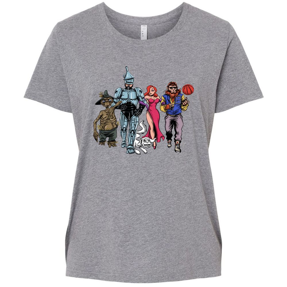 Ladies Curvy Jersey - 77EMRUMX - Granite Heather - 9