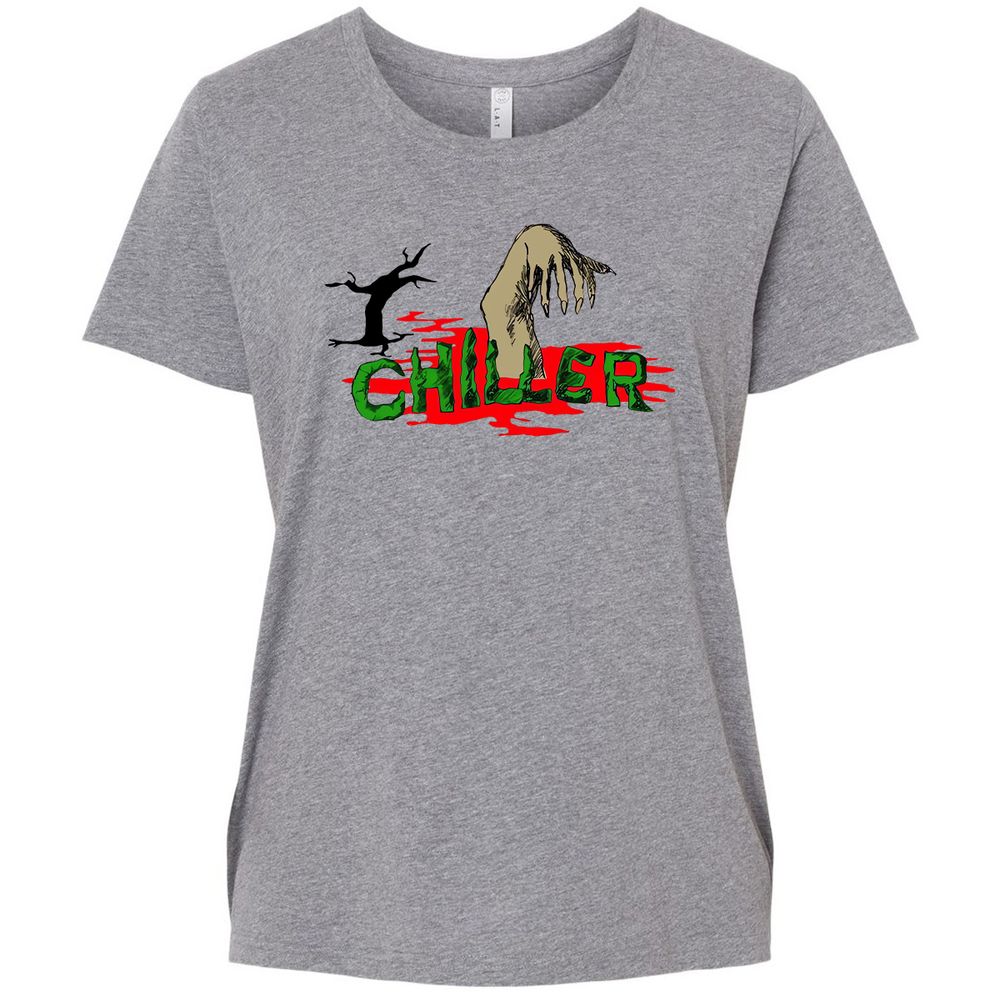 Ladies Curvy Jersey - 26YK6JHK - Granite Heather - 9