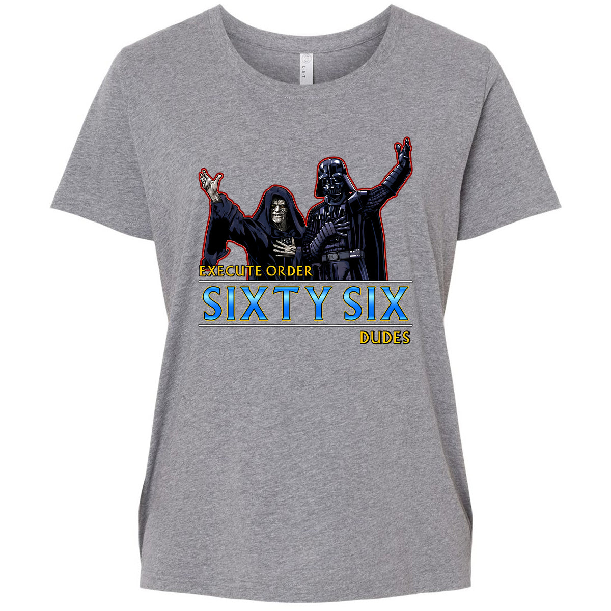 Ladies Curvy Jersey - 6B45FJCW - Granite Heather - 9