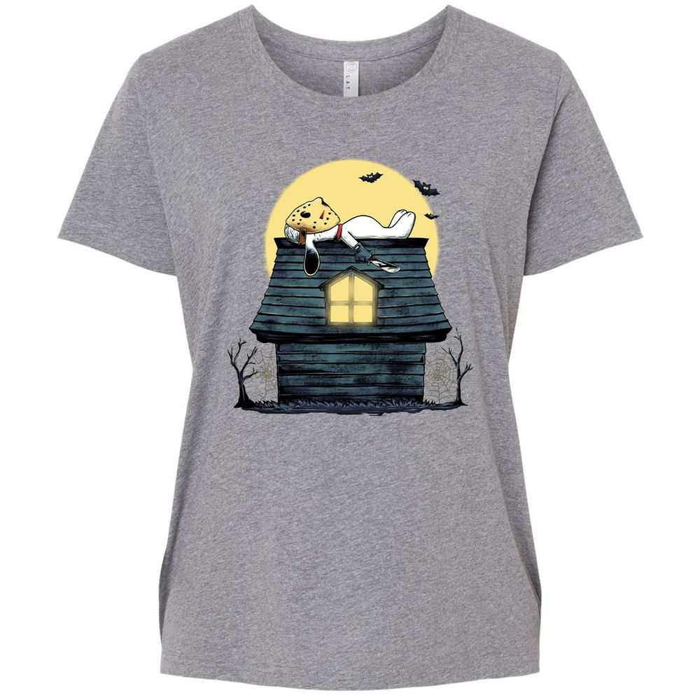 Ladies Curvy Jersey - J2EBVW7N - Granite Heather - 9