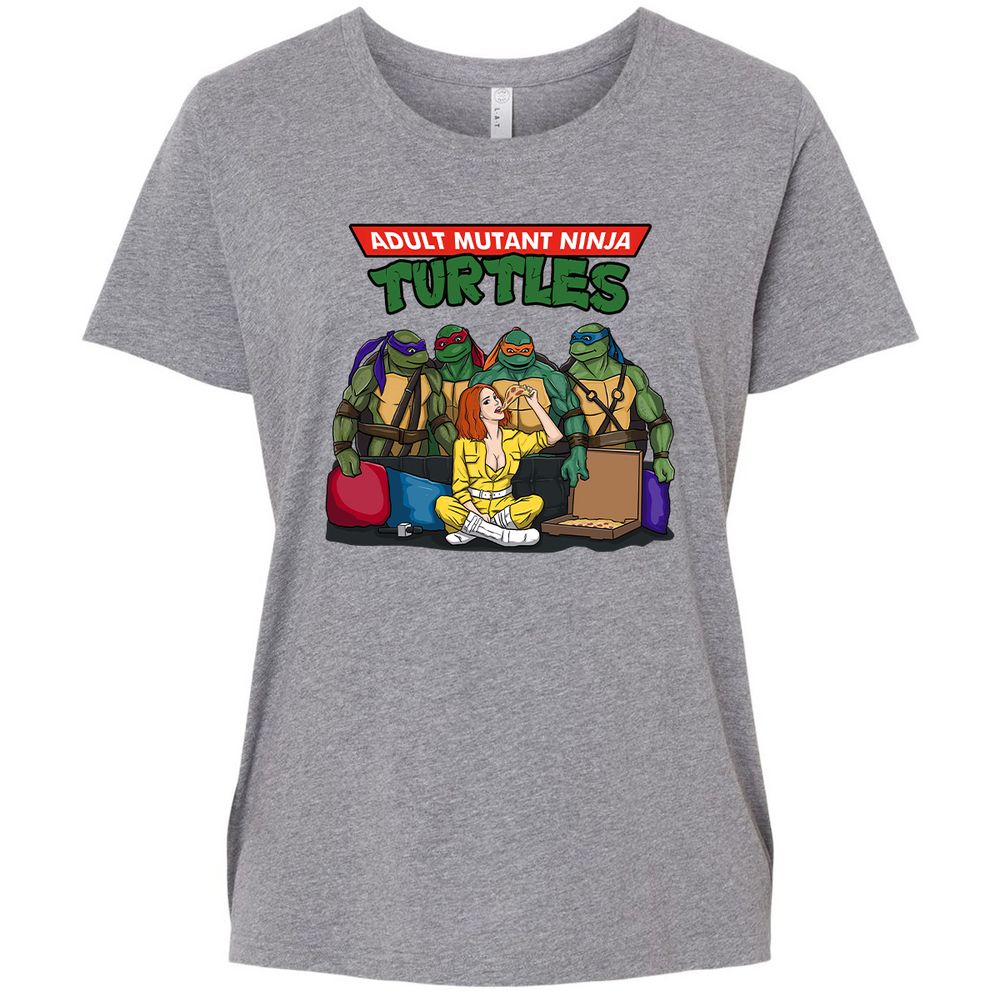 Ladies Curvy Jersey - P2T5Z6BS - Granite Heather - 9