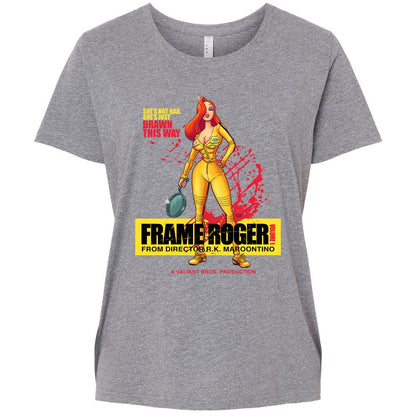 Ladies Curvy Jersey - LZDP9KMJ - Granite Heather - 9