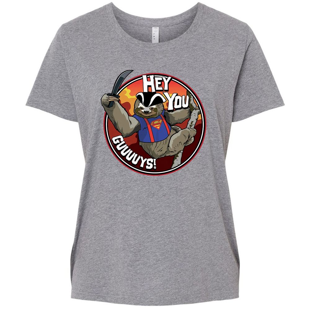 Ladies Curvy Jersey - W2PH9R5E - Granite Heather - 9