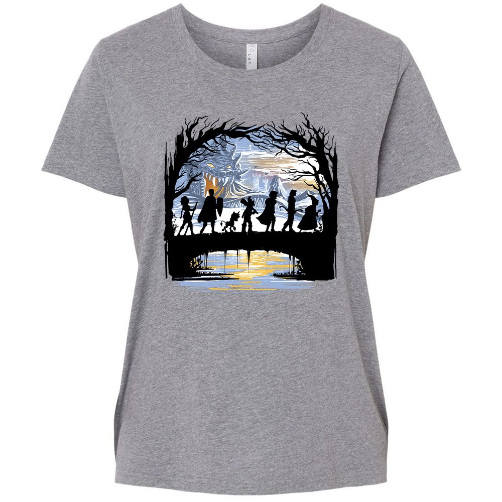 Ladies Curvy Jersey - M9FAH614 - Granite Heather - 9