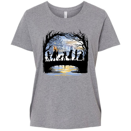 Ladies Curvy Jersey - M9FAH614 - Granite Heather - 9