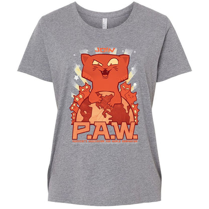 Ladies Curvy Jersey - PY6CKXXW - Granite Heather - 9