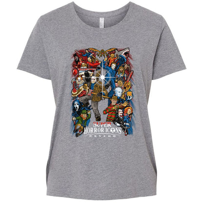 Ladies Curvy Jersey - 7DD88EA6 - Granite Heather - 9