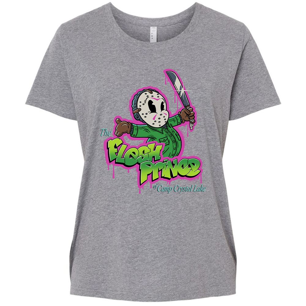 Ladies Curvy Jersey - 83S5R6C7 - Granite Heather - 9