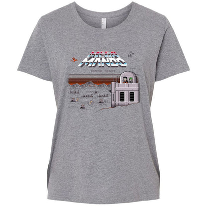 Ladies Curvy Jersey - LU78SXHG - Granite Heather - 9