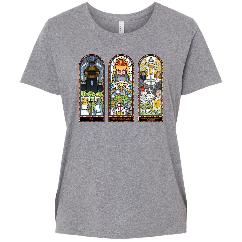 Ladies Curvy Jersey - ETBQ64FU - Granite Heather - 9