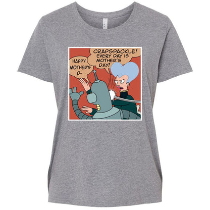 Ladies Curvy Jersey - RVSCMXUH - Granite Heather - 9