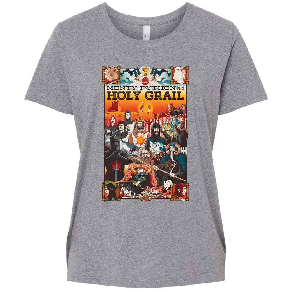 Ladies Curvy Jersey - DHPLZAJQ - Granite Heather - 9