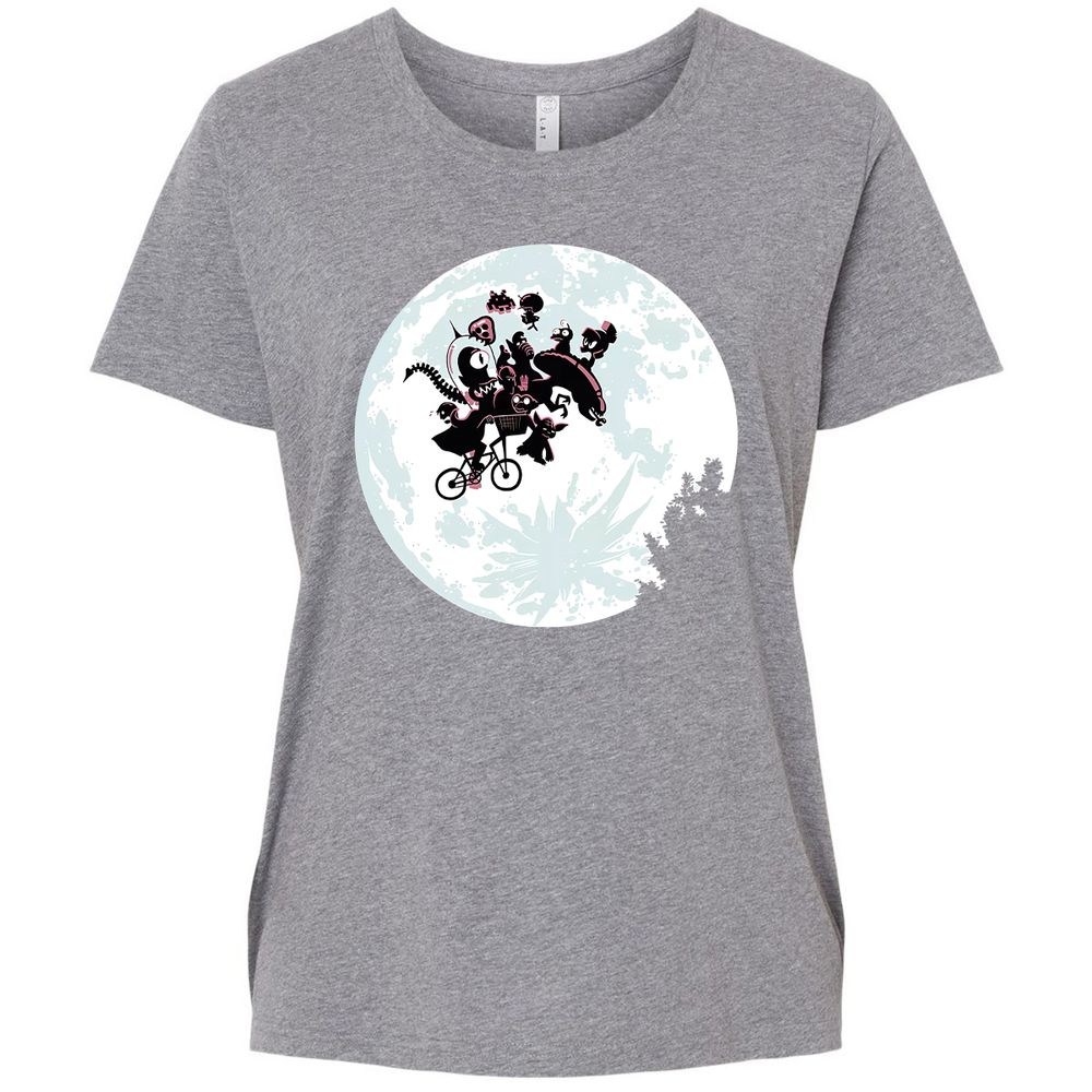 Ladies Curvy Jersey - QHKMVX2N - Granite Heather - 9