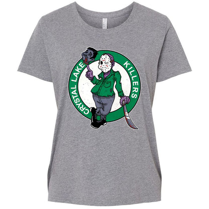 Ladies Curvy Jersey - Y6MK3JCQ - Granite Heather - 9