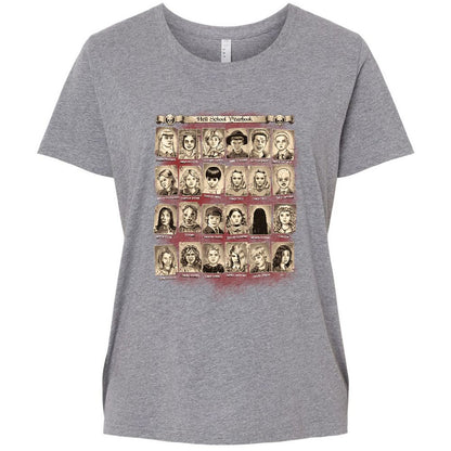 Ladies Curvy Jersey - WE7D4XWQ - Granite Heather - 9