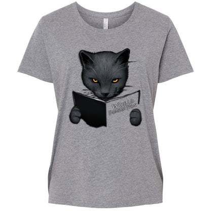 Ladies Curvy Jersey - V3WB8MY1 - Granite Heather - 9