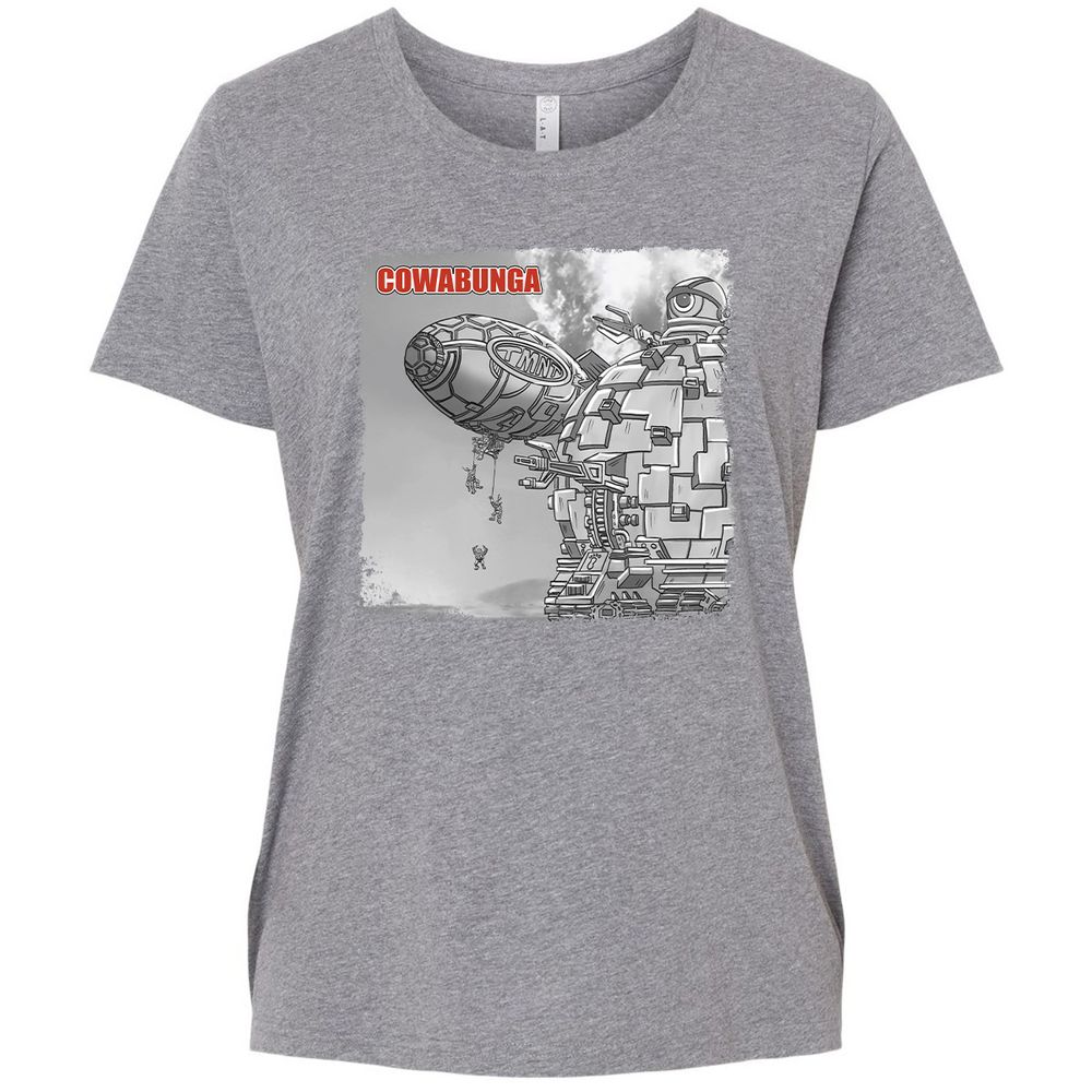 Ladies Curvy Jersey - 1AU3XS98 - Granite Heather - 9