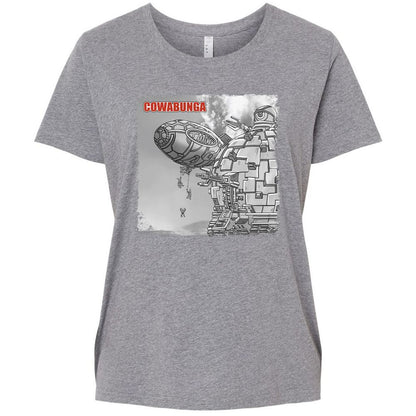 Ladies Curvy Jersey - 1AU3XS98 - Granite Heather - 9