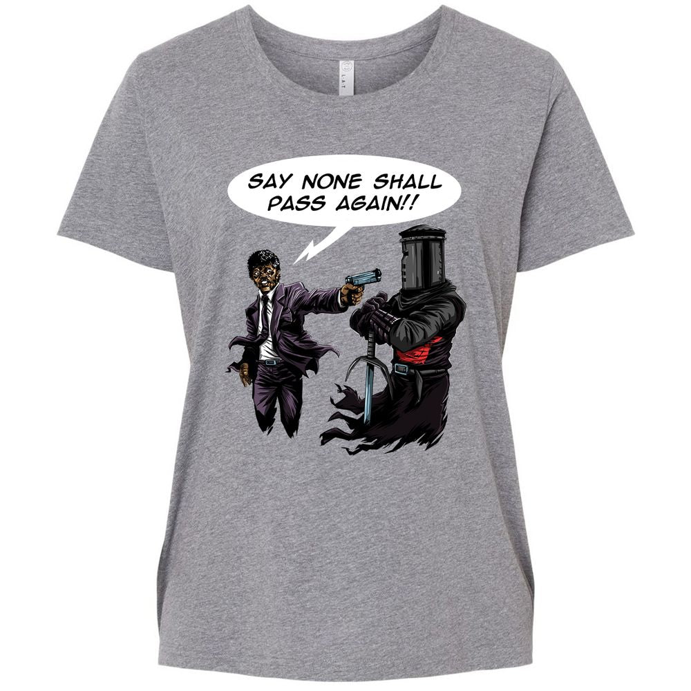 Ladies Curvy Jersey - HQ8ZL1X4 - Granite Heather - 9