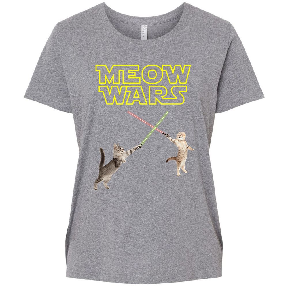 Ladies Curvy Jersey - NMK77QFU - Granite Heather - 9