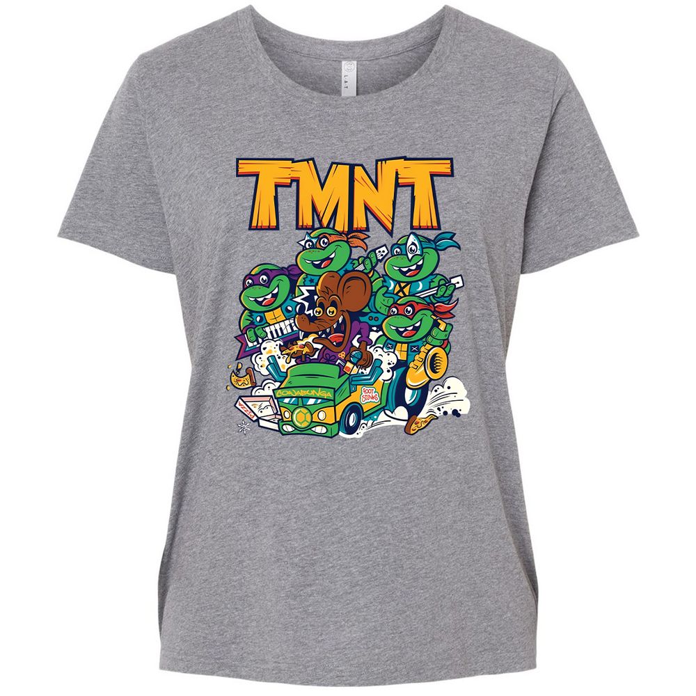 Ladies Curvy Jersey - 4SPPC7AS - Granite Heather - 9