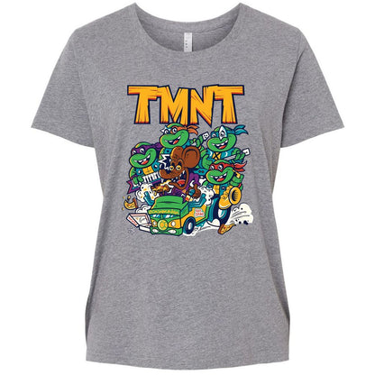 Ladies Curvy Jersey - 4SPPC7AS - Granite Heather - 9