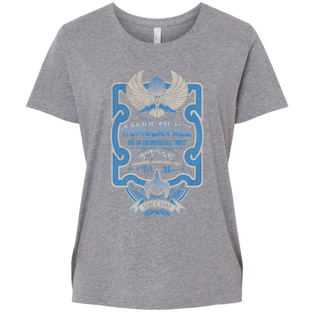 Ladies Curvy Jersey - S7N9NS24 - Granite Heather - 9