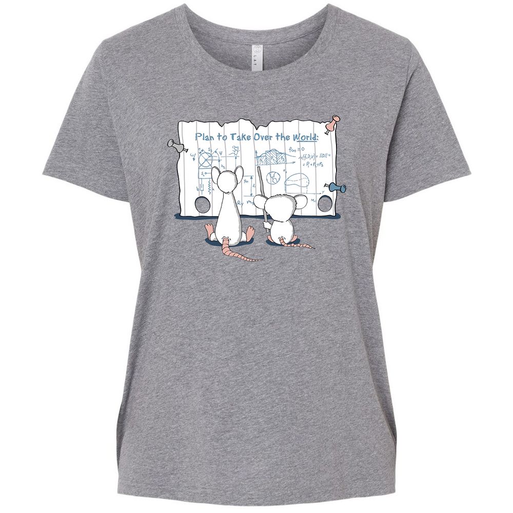 Ladies Curvy Jersey - N648VCHE - Granite Heather - 9