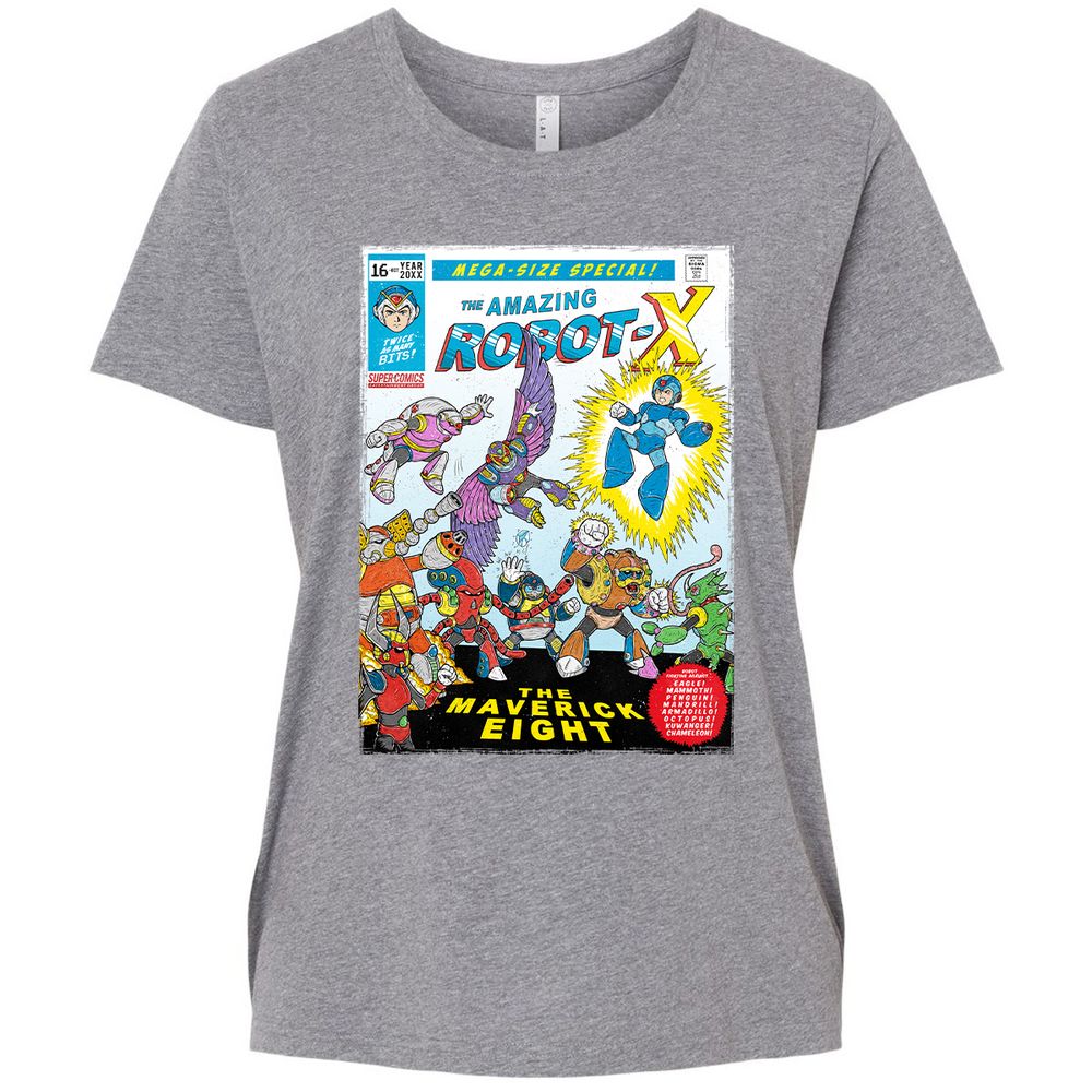 Ladies Curvy Jersey - 4V8DTMLE - Granite Heather - 9