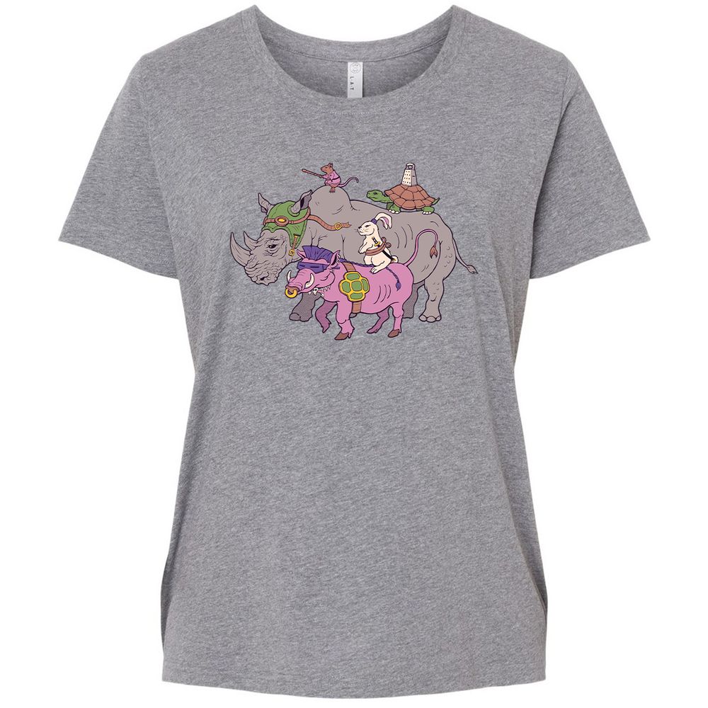 Ladies Curvy Jersey - N94AR623 - Granite Heather - 9