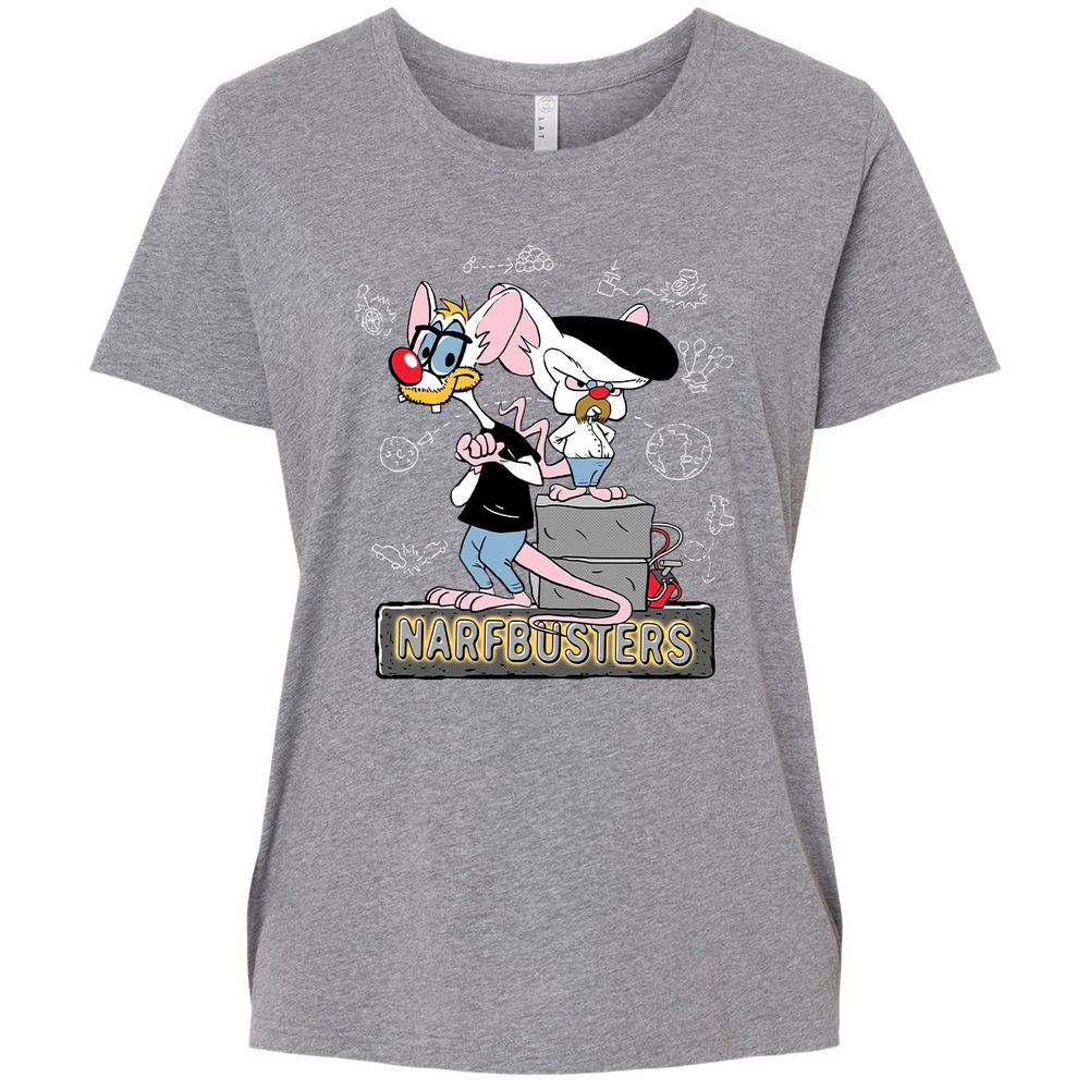 Ladies Curvy Jersey - LNF3H8B4 - Granite Heather - 9