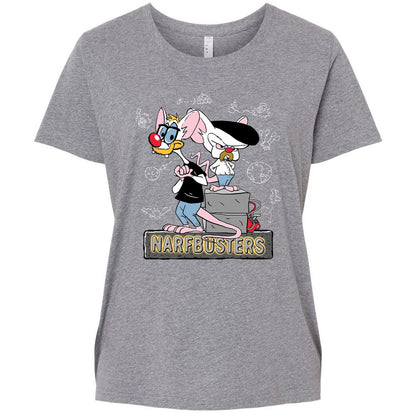 Ladies Curvy Jersey - LNF3H8B4 - Granite Heather - 9