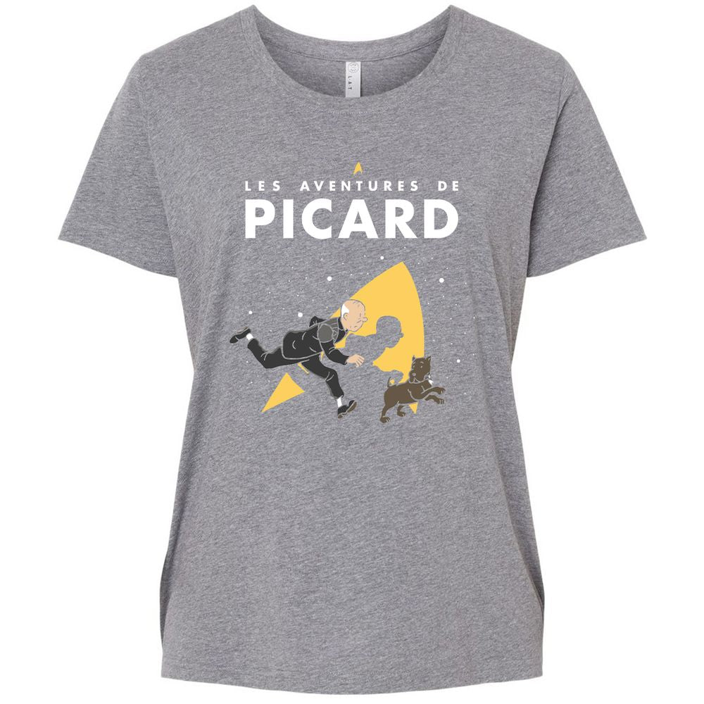 Ladies Curvy Jersey - RYUN5RW5 - Granite Heather - 9