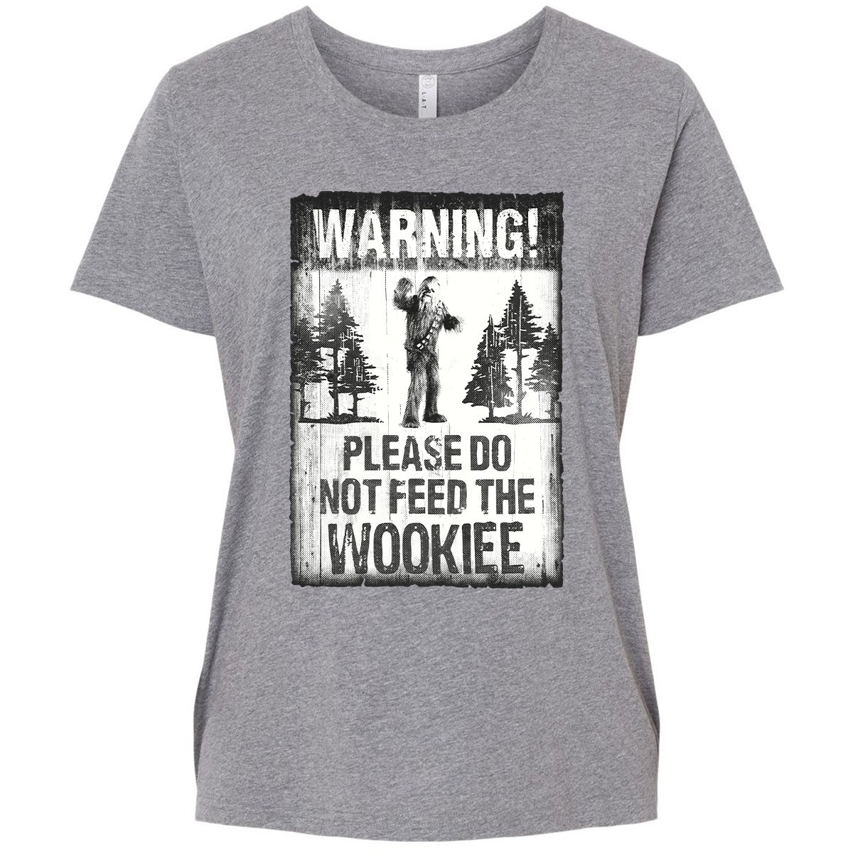 Ladies Curvy Jersey - B8E763JX - Granite Heather - 9