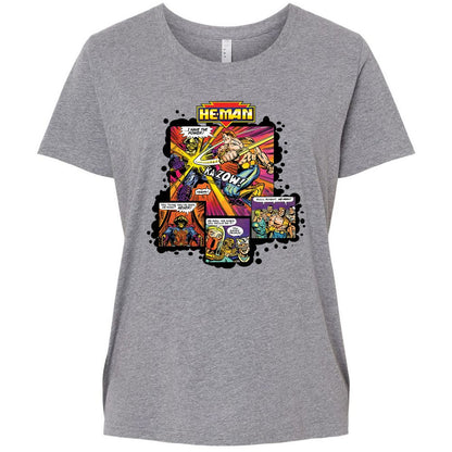 Ladies Curvy Jersey - KUCX6S4Y - Granite Heather - 9