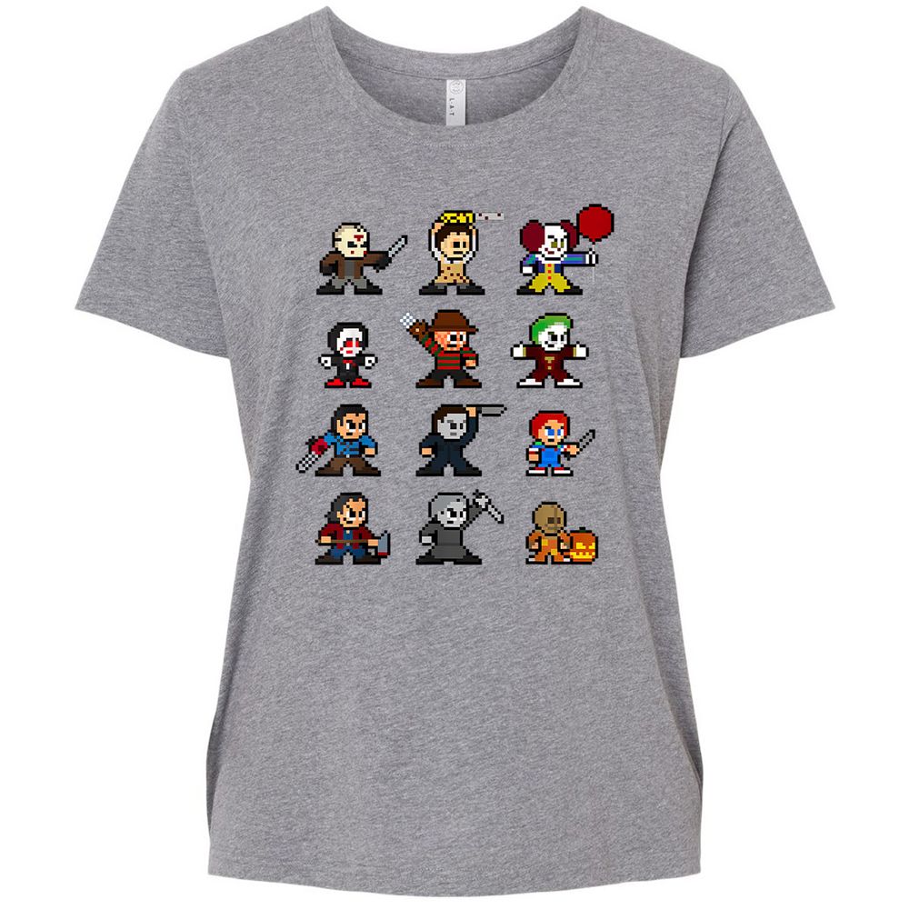 Ladies Curvy Jersey - AZ69LCJ4 - Granite Heather - 9