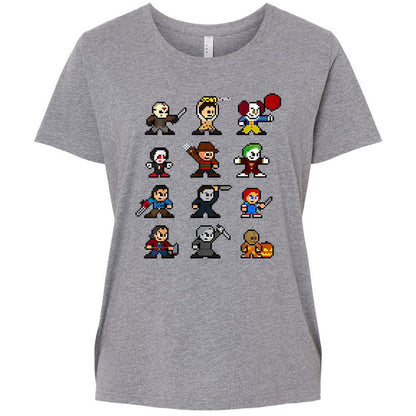 Ladies Curvy Jersey - AZ69LCJ4 - Granite Heather - 9