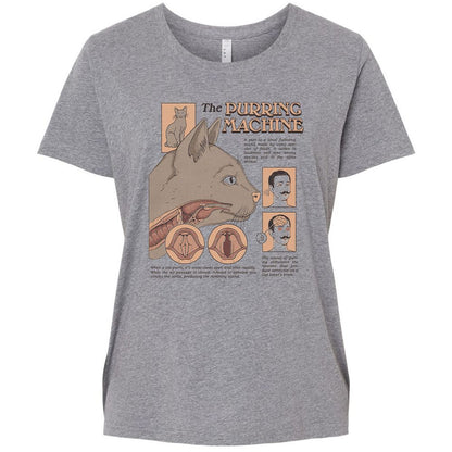 Ladies Curvy Jersey - WB2FBHM9 - Granite Heather - 9