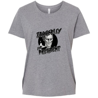 Ladies Curvy Jersey - AZF4AYTN - Granite Heather - 9