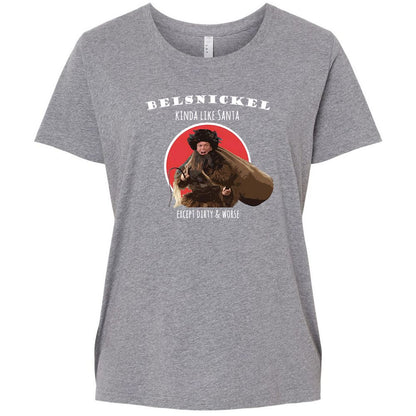 Ladies Curvy Jersey - HBRCAKB2 - Granite Heather - 9